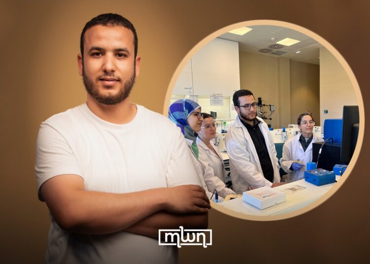 Moroccan researcher, Houcine Almaataouy, from the Mohammed VI Polytechnic University (UM6P)