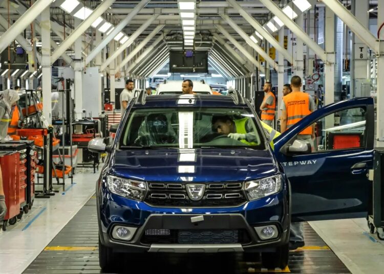 Dacia’s manufacturing facility in Tangier.