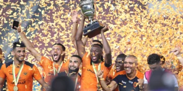 RS Berkane top the Moroccan teams after winning the CAF Confederation Cup last season.