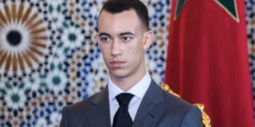 By order of King Mohammed VI, Crown Prince Moulay El Hassan received a group of children from Al Quds (Jerusalem) on Monday at the Royal Palace in Tetouan. 
