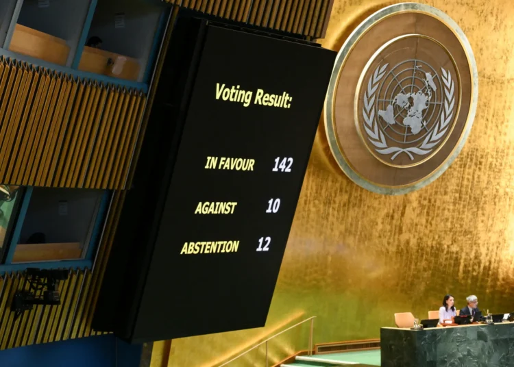 Yesterday, the United Nations General Assembly (UNGA) voted overwhelmingly to adopt a two-state solution draft for Israel and Palestine.