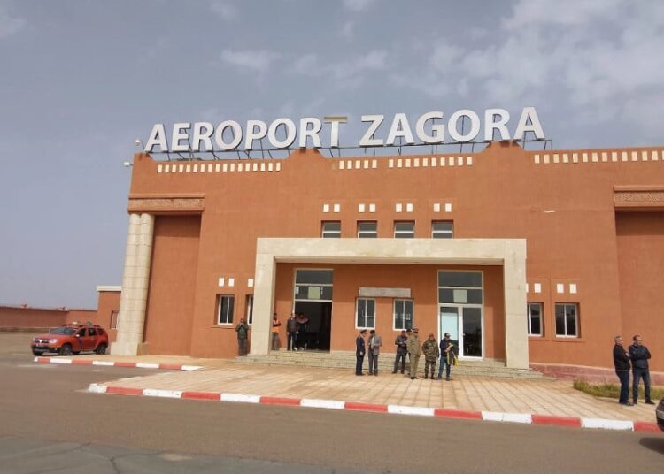 A fire broke out on Sunday evening at the control tower of Zagora Airport, but authorities confirmed that no one was hurt and airport operations continued without disruption.