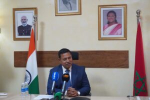 he Ambassador of India in Rabat, Sanjay Rana, said during a press briefing that Morocco and India aim to strengthen cooperation in defence, industry, and trade.