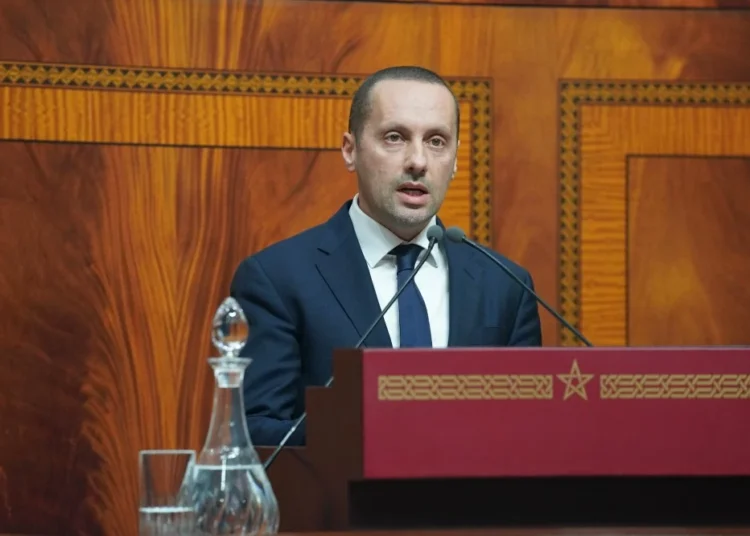 Health Minister Amine Tahraoui.