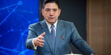 Moroccan Foreign Minister Nasser Bourita.
