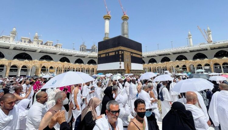 Pilgrims in Mecca, Saudi Arabia