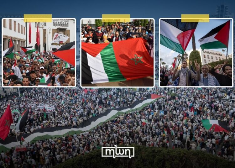 Morocco Shows Solidarity with Gaza Through Over 10,000 Solidarity Campaigns Since October 2023