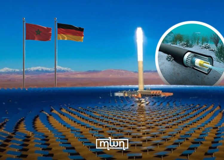 This ambitious new venture aims to connect Morocco’s Sahara to Germany through a massive undersea cable system.