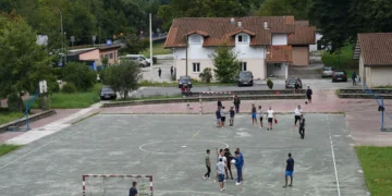 File photo of the Amorebieta juvenile center. Photo by Luis Ángel Gómez.