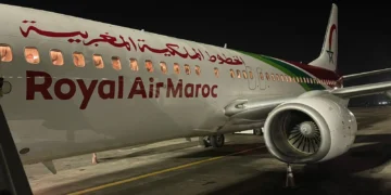 The first Royal Air Maroc (RAM) flight to Sal Island, Cape Verde, landed at Amílcar Cabral International Airport on Friday at 1:00 a.m.