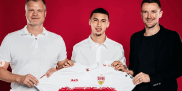 El Khannouss leaves after just one year at Leicester to join Bundesliga side Stuttgart.