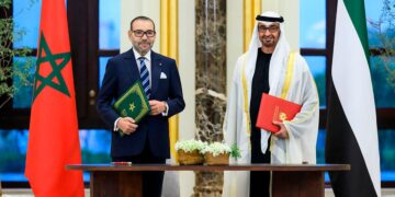 King Mohammed VI’s official visit to Abu Dhabi in December 2023.