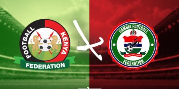 Kenya host Gambia in a 2026 FIFA World Cup qualifier at the Moi International Sports Centre.