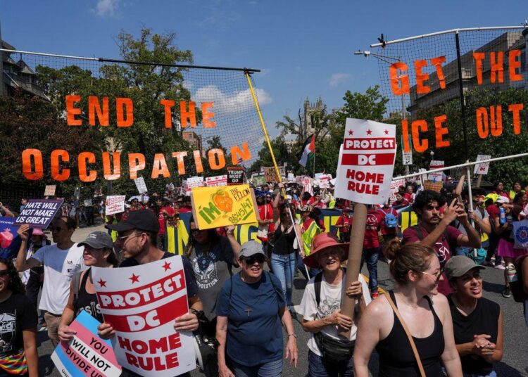Trump protest