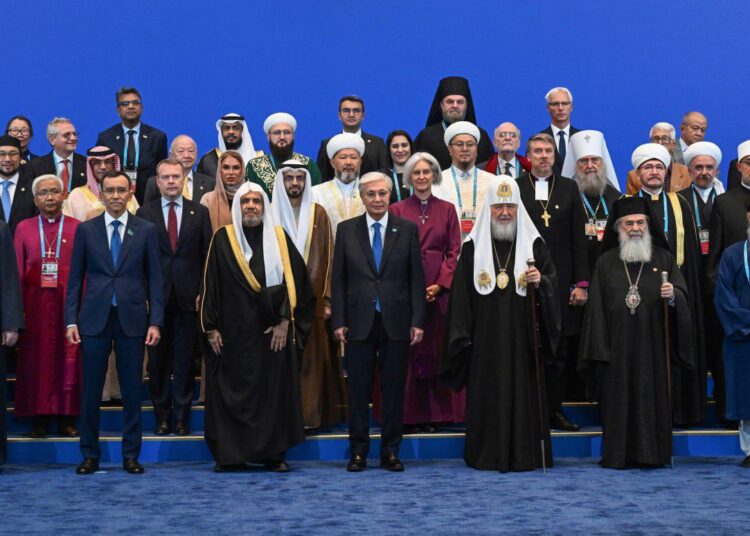 Kazakhstan Hosts Global Interfaith Congress with Leaders from Around the World. credit: akorda press service