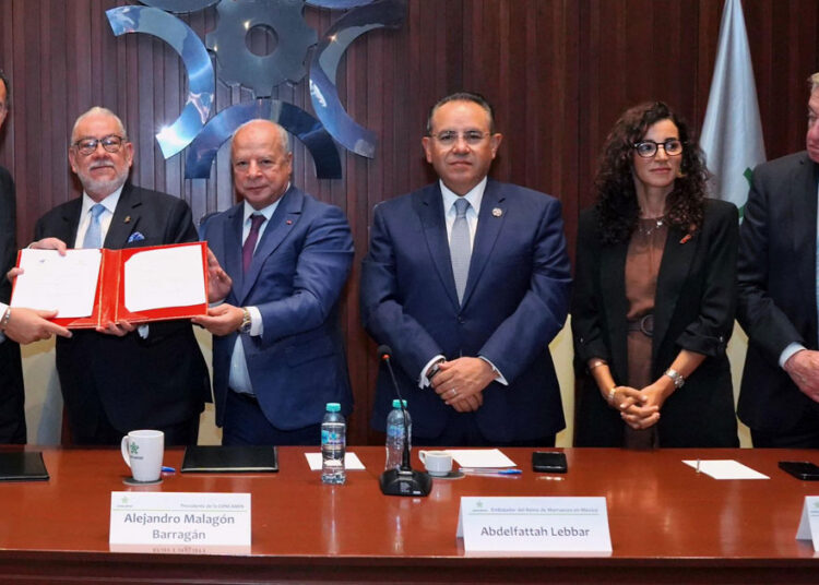 The General Confederation of Moroccan Enterprises (CGEM) and the Confederation of Industrial Chambers of Mexico (CONCAMIN) signed a memorandum of understanding on Monday in Mexico City.
