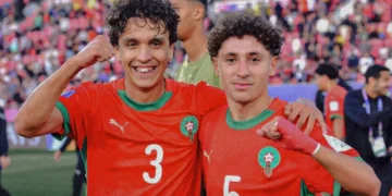 Tribute in Brussels to U-20 World Champions Ali Maamar and Anas Tajaouart