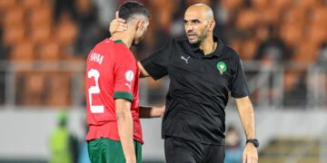 In an interview with the French program Canal Football Club, coach Walid Regragui spoke about the moment Achraf Hakimi was injured