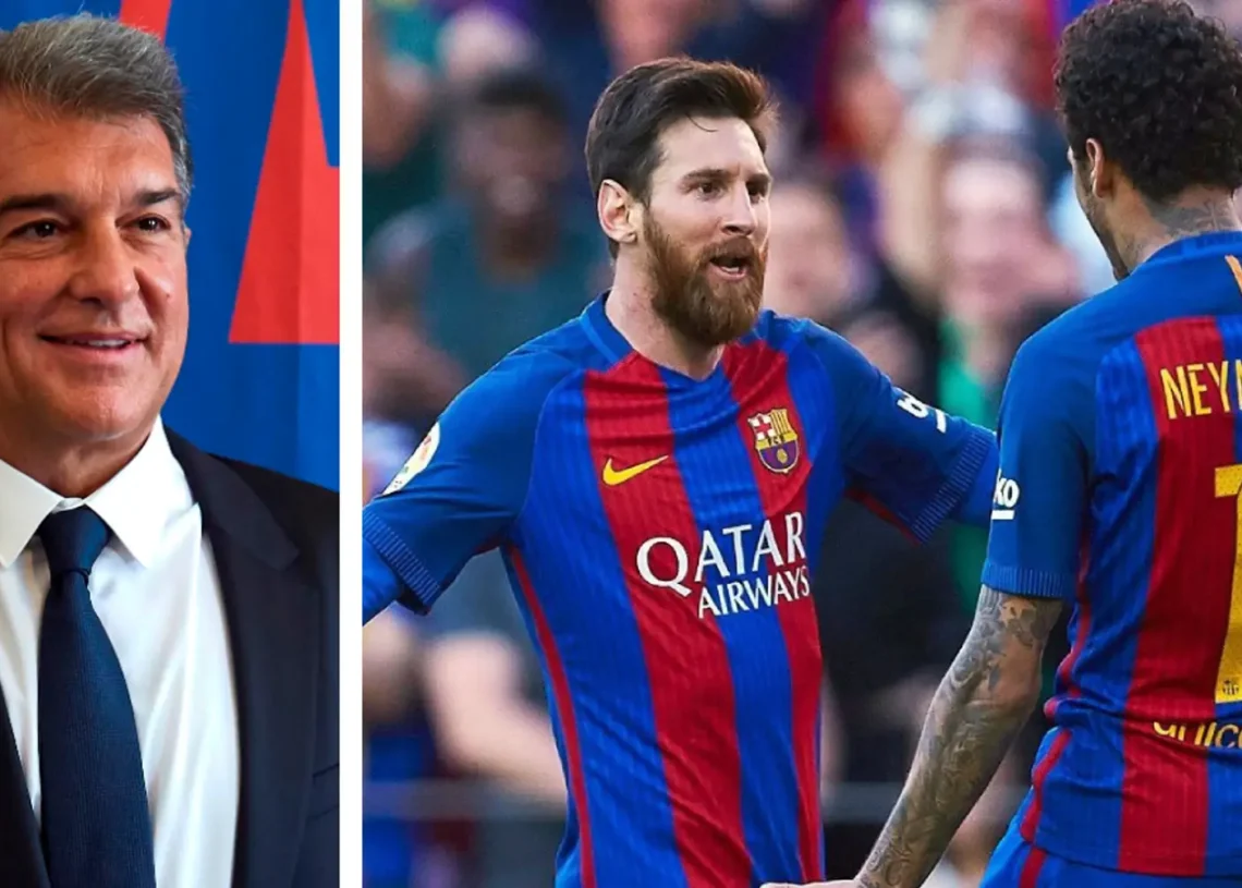 Ex-Barcelona Chief Blames Laporta for Messi and Neymar Exits
