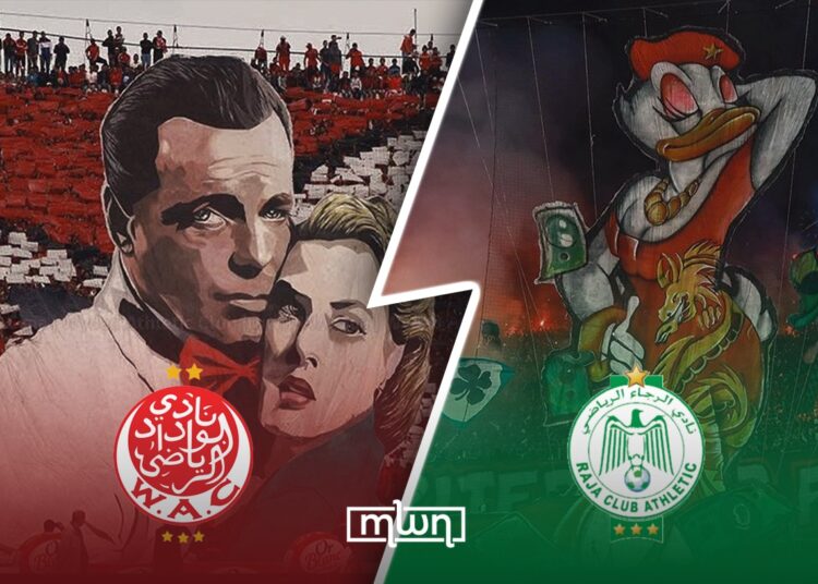Casablanca’s Mohammed V Stadium was the center of Moroccan football tonight, as Wydad and Raja met for the 139th Derby.