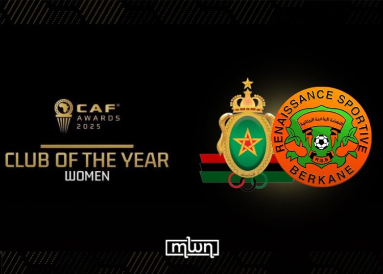 Moroccan football will be well represented at the CAF Awards 2025, with AS FAR, RS Berkane, and two national teams earning nominations across major categories.