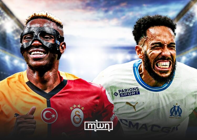 Osimhen and Aubameyang: Africa’s First Men of the Match in 2025/26 Champions League