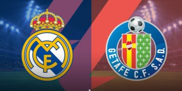 Real Madrid face Getafe tonight in their ninth La Liga match. Los Blancos sit top of the table with 21 points and aim to stay ahead of Barcelona before El Clásico next weekend.