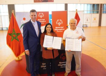 The game took place after the signing of a new Memorandum of Understanding between Special Olympics Morocco and Special Olympics Hungary.