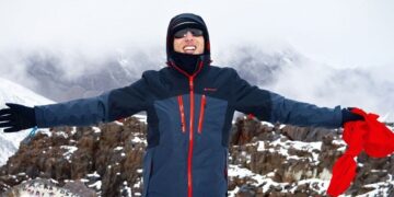 At 37, Moroccan climber El Mehdi Amezzane is preparing for one of the toughest climbs of his career: Mount Vinson