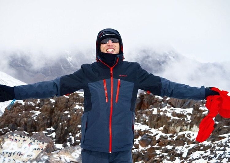 At 37, Moroccan climber El Mehdi Amezzane is preparing for one of the toughest climbs of his career: Mount Vinson