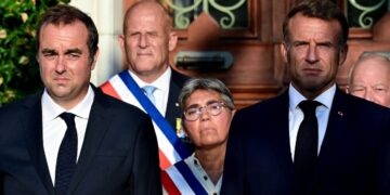 French President Emmanuel Macron and Prime Minister Sébastien Lecornu
