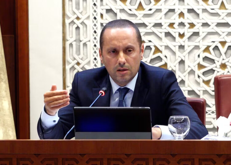 Health Minister Amine Tehraoui.