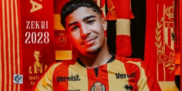 British newspaper The Guardian listed Moncef Zekri among the 60 best young football talents in the world for 2025.