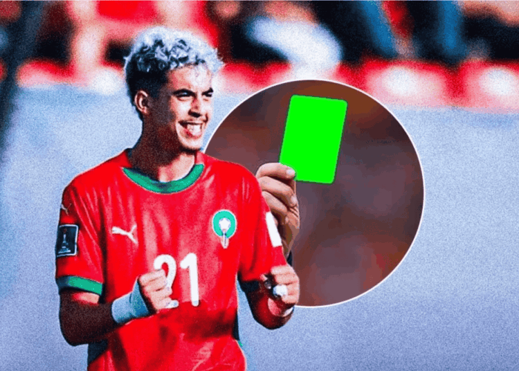 What is Green Card Introduced in Morocco’s U-20 World Cup Game?