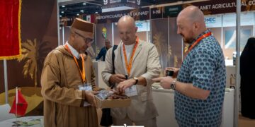 The 11th Abu Dhabi Date Palm Exhibition opened today, witnessing a strong Moroccan presence.