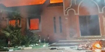 Vandalism in Lqliaa, Agadir during recent protests