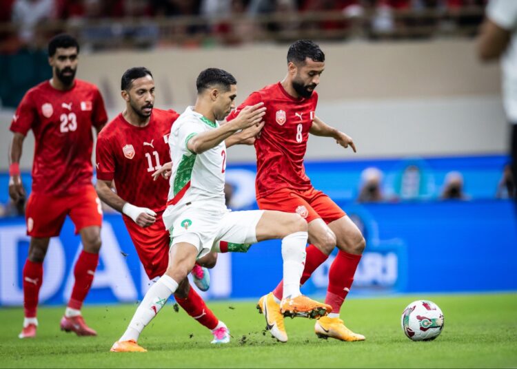 El Yamiq’s late header gives Morocco narrow win over Bahrain | Credit: BeIN Sports