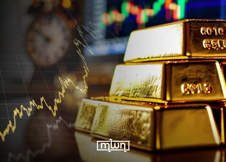 For the first time ever, an ounce of gold is selling for more than $4000 per troy ounce (31.1g).