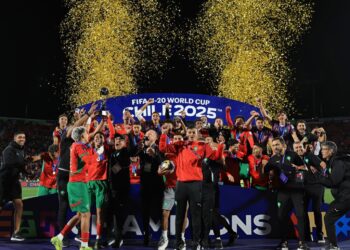 Morocco are crowned champions of the world after beating Argentina 2-0 the win the U20 World Cup in Chile.