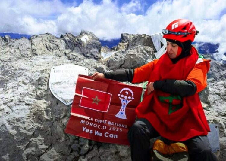Moroccan Mountaineer Hind Zemmama Reaches New Heights Summitting Carstensz Pyramid