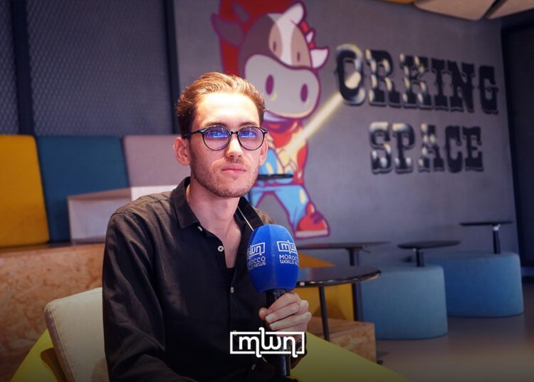 Nour-Eddin Ait-Bouguarri, a 23-year-old student at Mohammed VI Polytechnic University (UM6P)’s 1337 Benguerir.