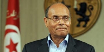 Former Tunisian president Moncef Marzouki