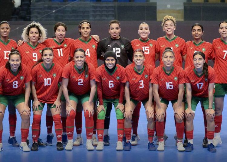 The Moroccan women’s national futsal team had a tough evening in Spain, losing 8–1 to the Spanish side in a friendly match on Tuesday.