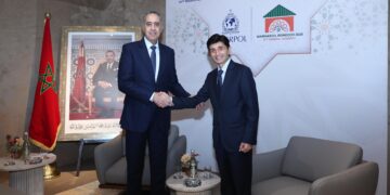 Abdellatif Hammouchi met in Marrakech with UN Police Chief Faisal Shahkar on Tuesday.