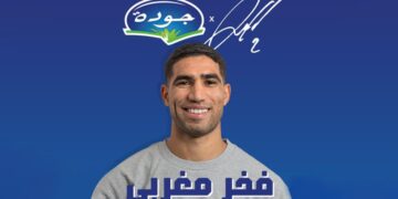 Moroccan football star Achraf Hakimi has officially become the brand ambassador for Jaouda-COPAG.