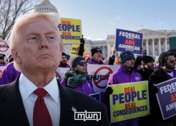 The shutdown has been the longest in US history and is symbolic of the widening rift between political parties.