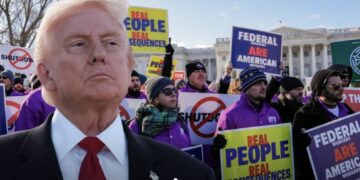 The shutdown has been the longest in US history and is symbolic of the widening rift between political parties.