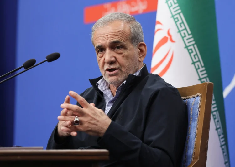 Iranian President Masoud Pezeshkian.