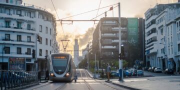 Rabat-Salé tramway.