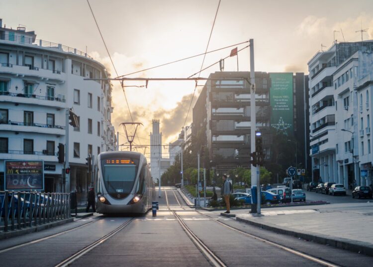 Rabat-Salé tramway.